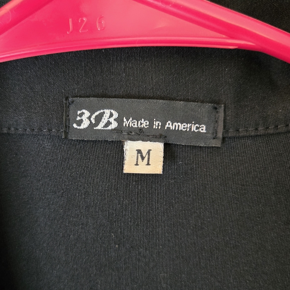 EUC 3B trench long slim coat stretchy M - Picture 3 of 3